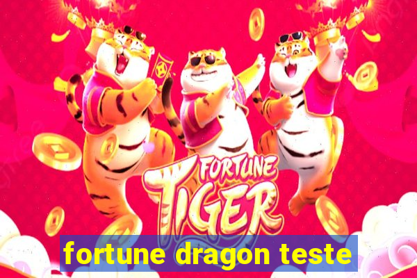 fortune dragon teste